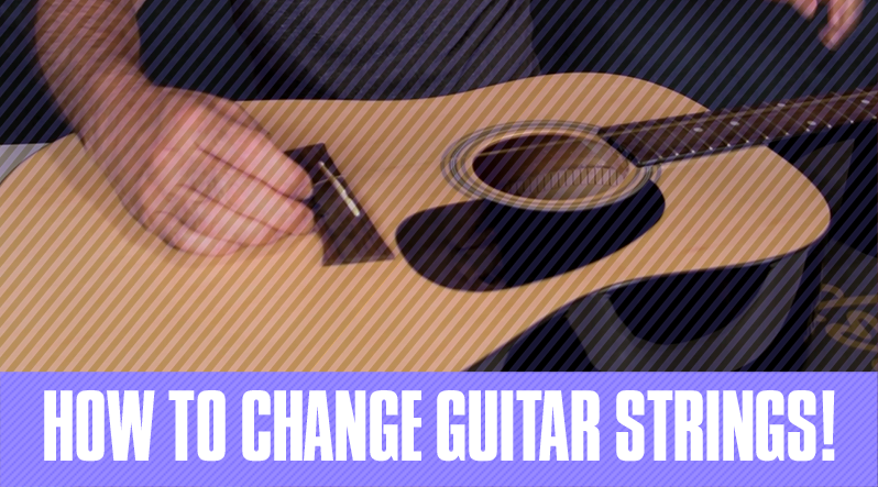 How to Change Guitar Strings (Acoustic or Electric Guitars)