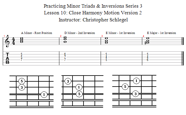 Close Harmony Version 2 song notation