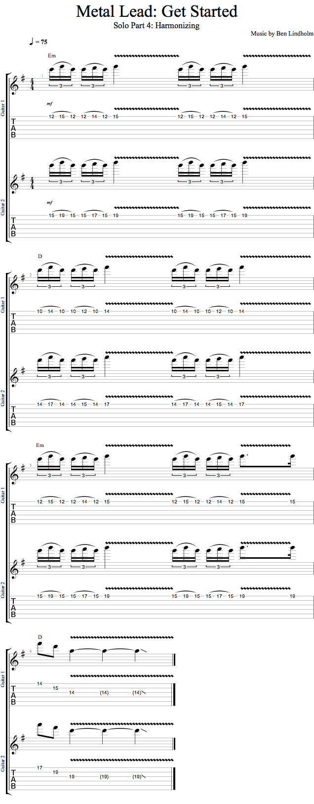 Play Along: Harmonizing song notation