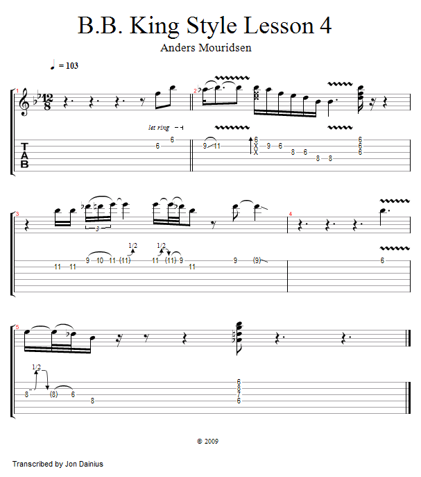 Lesson 4: Space and Phrases song notation