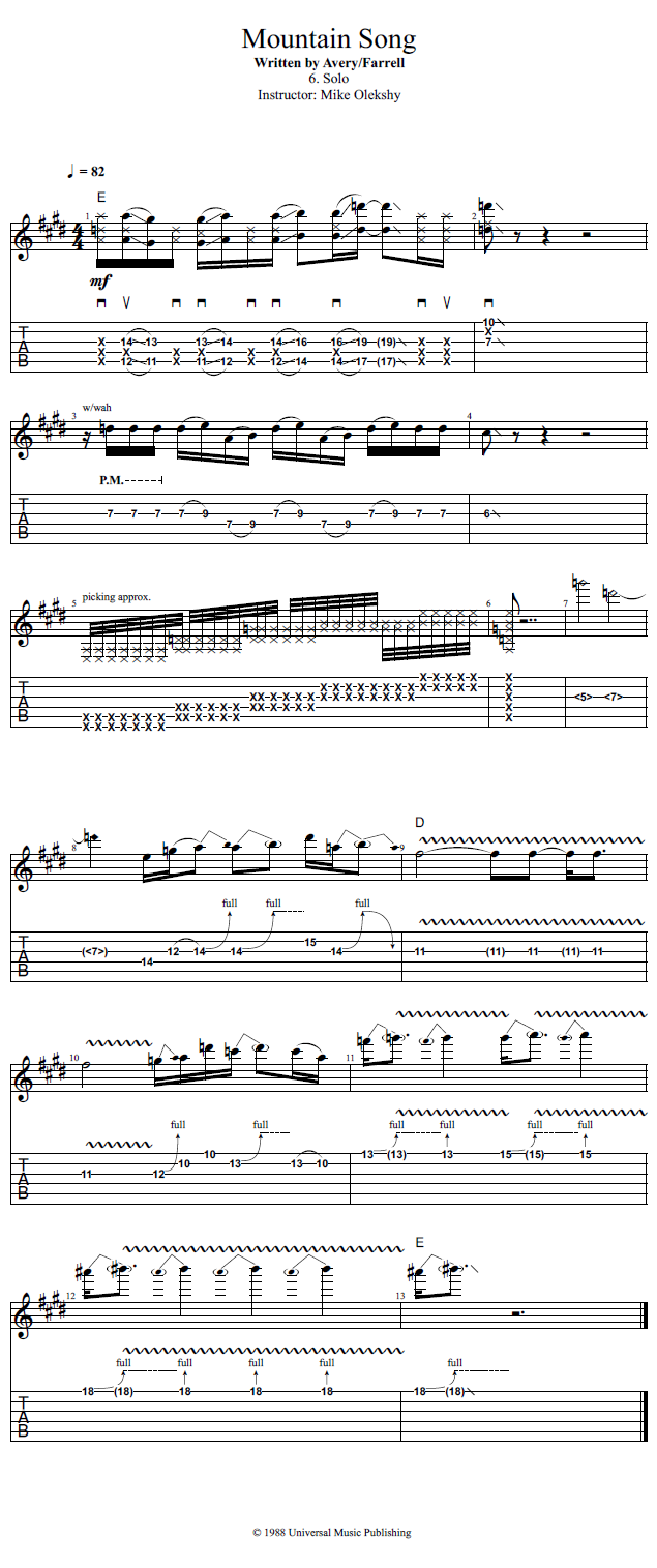 Guitar Lessons: Solo